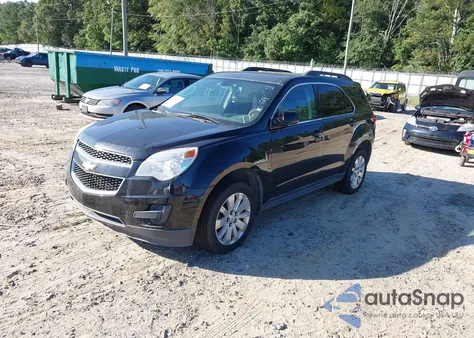 2010 Chevrolet Equinox Lt из США, поврежденный, VIN 2CNFLEEY3A6267358